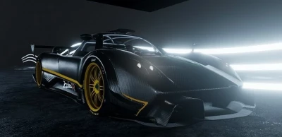 Pagani Zonda R Black 0.34