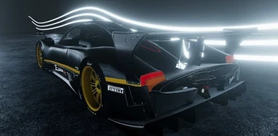 Pagani Zonda R Black 0.34