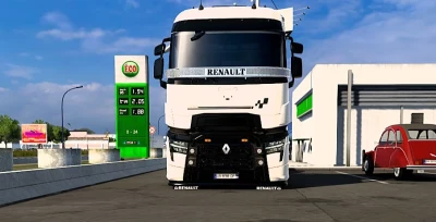 Renault T blue and cream skin v1.0