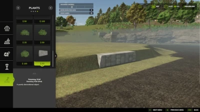 Retaining Wall v1.0.0.0