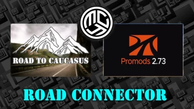 Road to Caucasus + Promods Road Connector v1.0 1.53