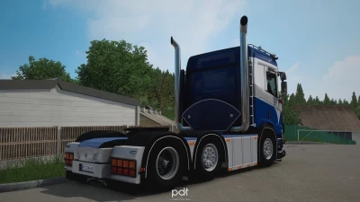 Scania R580 Petignaud Transport+Trailer v7.0 1.53
