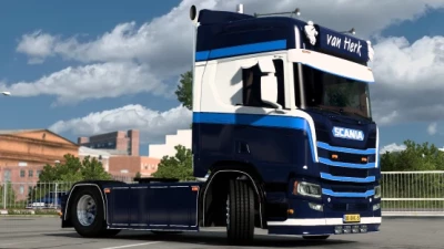 Scania Van Herk R650 4×2 Skins v1.0