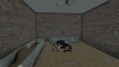 Small Cowshed With Garage v1.0.0.0