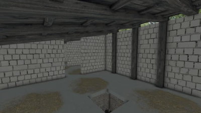 Small Cowshed With Garage v1.0.0.0