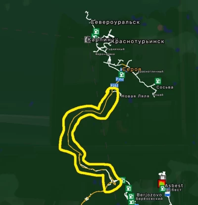 Ural Map 1.2-SibirMap 2.9.2 Road Connection V1.0 1.53