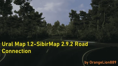 Ural Map 1.2-SibirMap 2.9.2 Road Connection V1.0 1.53