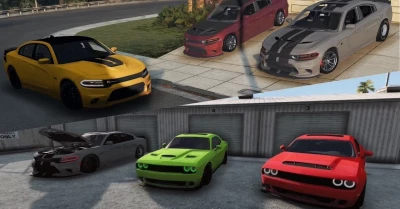 USA Dodge Cars Pack V1.0