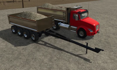 Volvo VNX300 Dump Truck + Trailer v3.0.0.0