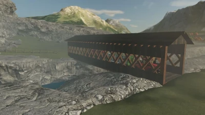 Wooden covered bridge v1.0.0.0