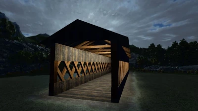Wooden covered bridge v1.0.0.0