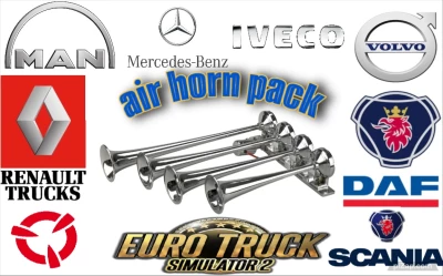 Airhorn Blade1974 ETS2 v1.0