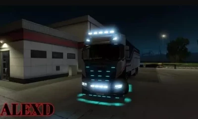 ALEXD FLARE AND 10.000K LIGHTS FOR ALL TRUCKS v1.0
