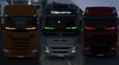 Animated LED Window Eyes 1.54