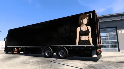 ANIME TRAILER SKIN ETS2 1.54