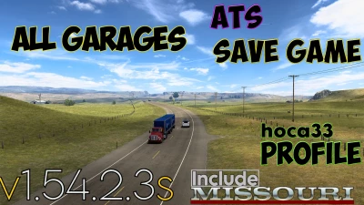 ATS – Save-Profile (All Map DLCs Required) v1.54.2.3s