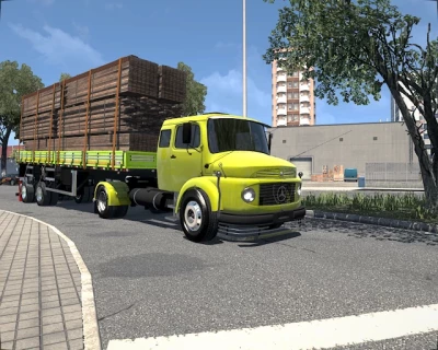 ATUALIZAÇÃO Mercedes Benz L Series (ATS & ETS2) 1.54