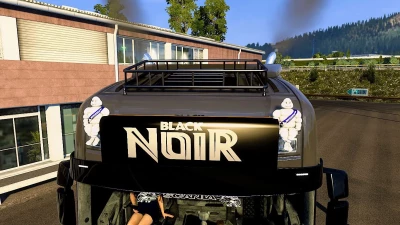 Black noir scania S skin v1.0