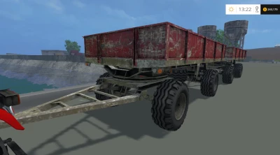 BSS 8T NEW RED CZECH TRAILER EXTRA HIT MEGA v1.0