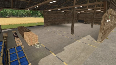 Carpenter Old Pallets And Bale Storage v1.0.0.0