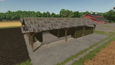 Carpenter Old Pallets And Bale Storage v1.0.0.0