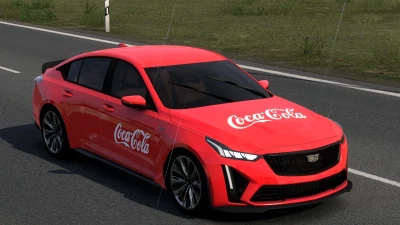 COCA-COLA CADILLAC CT5-V BLACK WING 2022 ATS 22 04 2025 1.0 1.54