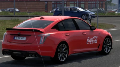 COCA-COLA CADILLAC CT5-V BLACK WING 2022 ATS 22 04 2025 1.0 1.54