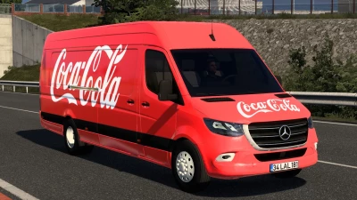 COCA-COLA MERCEDES-BENZ SPRINTER ATS 24 04 2025 v1.0