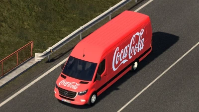 COCA-COLA MERCEDES-BENZ SPRINTER ATS 24 04 2025 v1.0