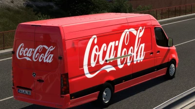 COCA-COLA MERCEDES-BENZ SPRINTER ATS 24 04 2025 v1.0