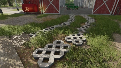 Concrete open slab for the road v1.0.0.0