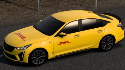 DHL CADILLAC CT5-V BLACK WING 2022 ATS 20 04 2025 1.0 1.54