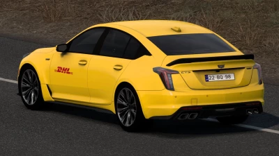 DHL CADILLAC CT5-V BLACK WING 2022 ATS 20 04 2025 1.0 1.54