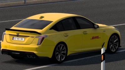 DHL CADILLAC CT5-V BLACK WING 2022 ATS 20 04 2025 1.0 1.54