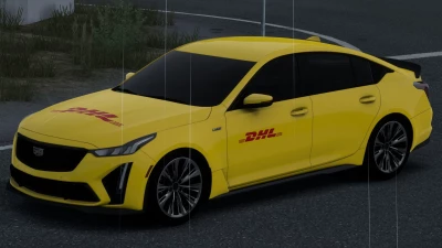 DHL CADILLAC CT5-V BLACK WING 2022 ETS2 20 04 2025 1.0 1.54