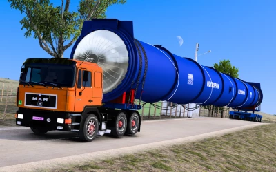 ETS2 Multiaxle Autoclave Long Trailer Mod 1.53 and 1.54