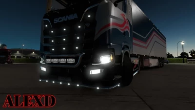 Fog light for Scania S & R 2016 v1.54