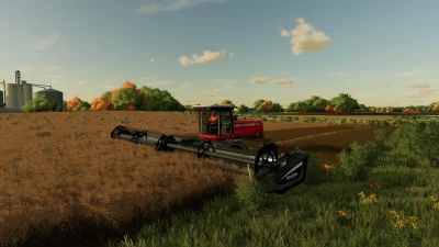 FS22 John Deere W260 + Macdon Swather Heads edit v1.0.0.0