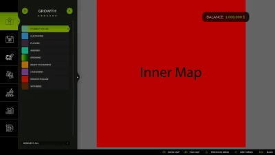 FS25 Blank 4x Map for mappers v1.0.0.0