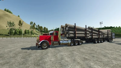 FS25 Doepker Super B Log Trailer v1.0.0.0