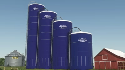 FS25 Harvestore Silo Pack v1.0.0.0
