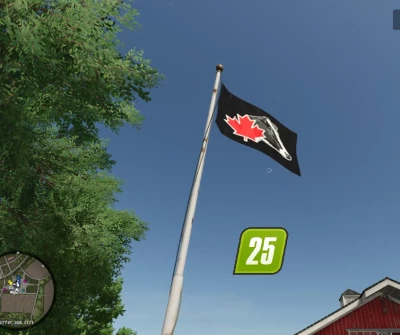 FS25 Holstein Canada Flag v1.0.0.0