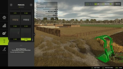 FS25 Windbreak & Panels v1.0.0.0