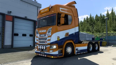 Holland skin H2 for Scania S by Player Thurein v1.0