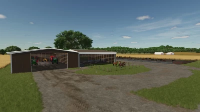 Horse Barn With Storage v1.0.0.0