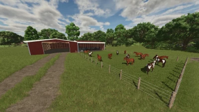 Horse Barn With Storage v1.0.0.0