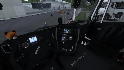 Iveco Stralis Hi-Way Interior Improved by Krislav v1.0