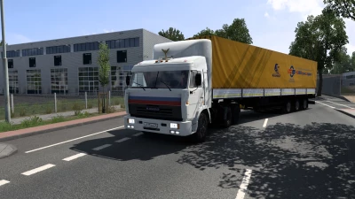 KAMAZ-54115 + trailer 1.54