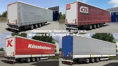 Kassbohrer S.CS and Mega Realistic Skinpack v1.0
