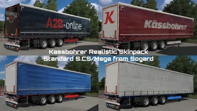 Kassbohrer S.CS and Mega Realistic Skinpack v1.0